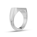 Groove Signet Ring