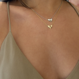 Heart Necklace White Gold classajewellers