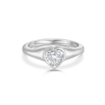 Heart Signet Pinky Ring