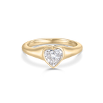 Heart Signet Pinky Ring