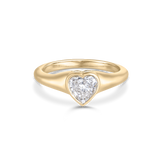 Heart Signet Pinky Ring