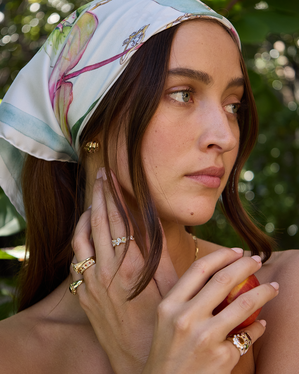 Heirloom Silk Scarf classajewellers