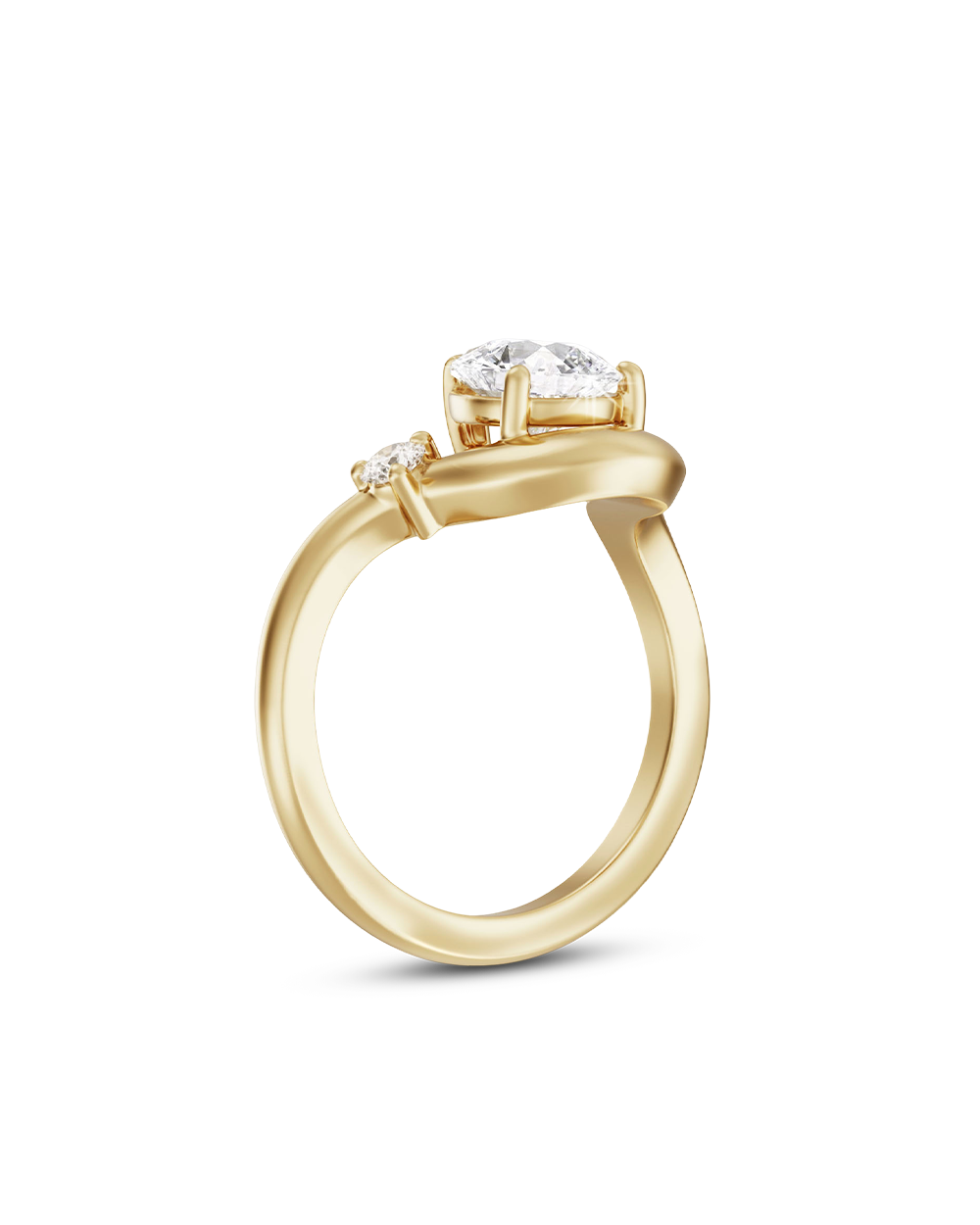 Helena 1.2ct Pear Diamond Engagement Ring