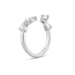 Ines Pear Diamond Wrap - White Gold classajewellers