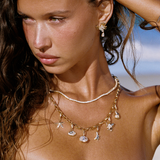 Three Claw Tennis Necklace