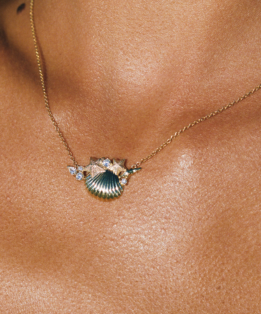 Delfina Shell Necklace