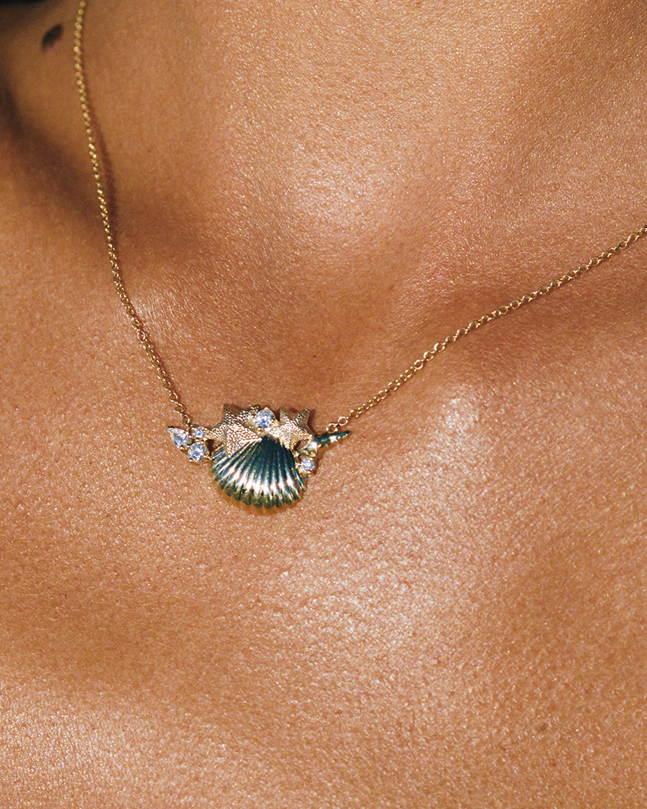 Delfina Shell Necklace
