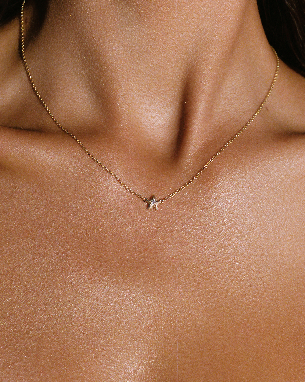 Petite Starfish Necklace