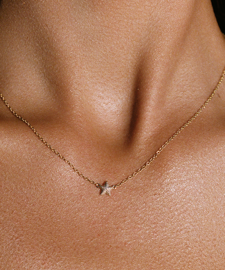 Petite Starfish Necklace