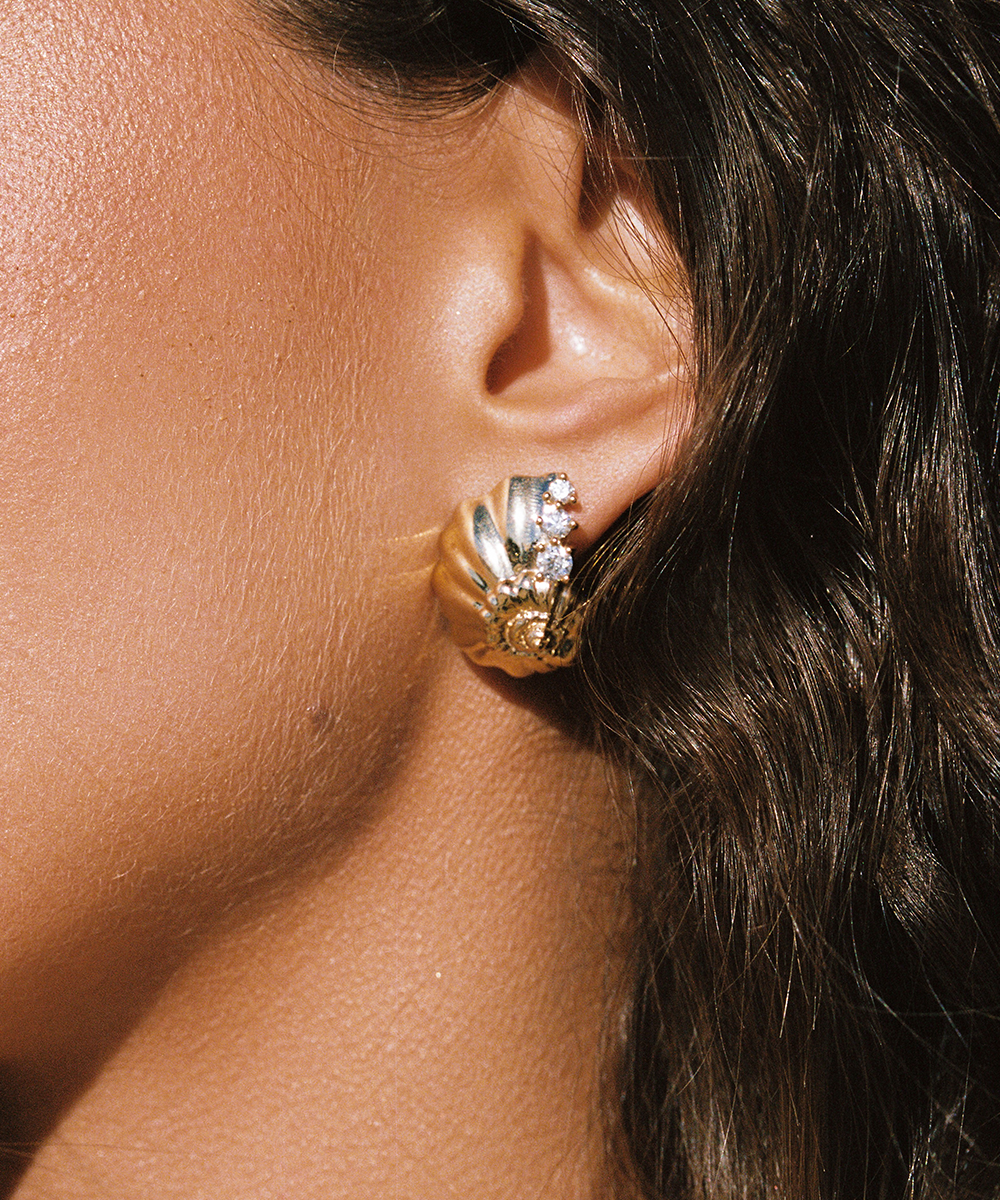 Ariel Shell Earrings