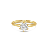 Jessica 1.01ct Brilliant Round Solitaire Diamond Engagement Ring