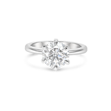 Jessica 2.53ct Brilliant Round Solitaire Diamond Engagement Ring