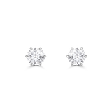 Jessica Round Diamond Studs