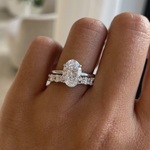 Julie Round Diamond Band - White Gold