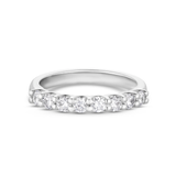 Julie Round Diamond Band - Platinum classajewellers