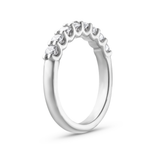 Julie Round Diamond Band - Platinum classajewellers