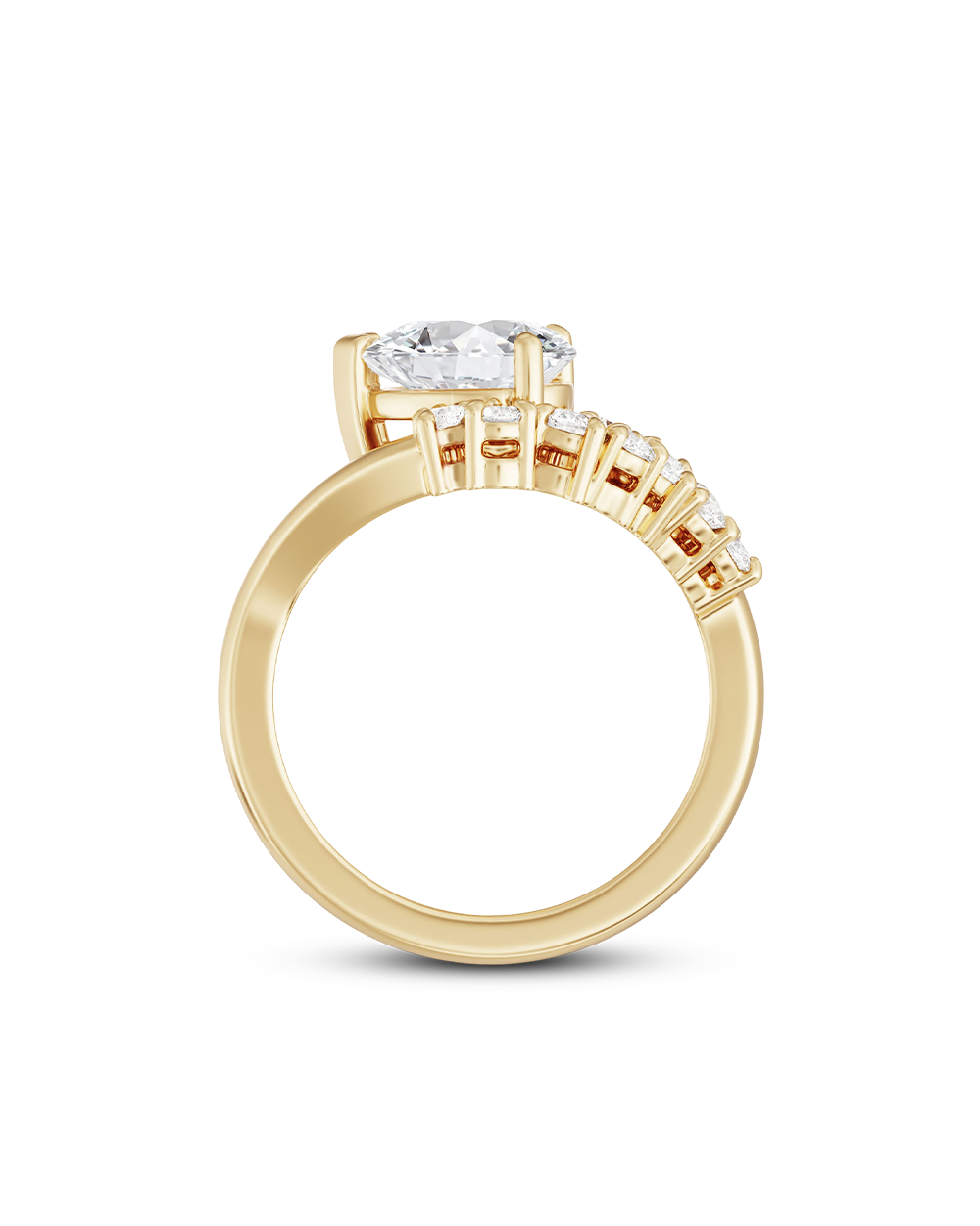 Juliette 1.09ct Pear Diamond Ring