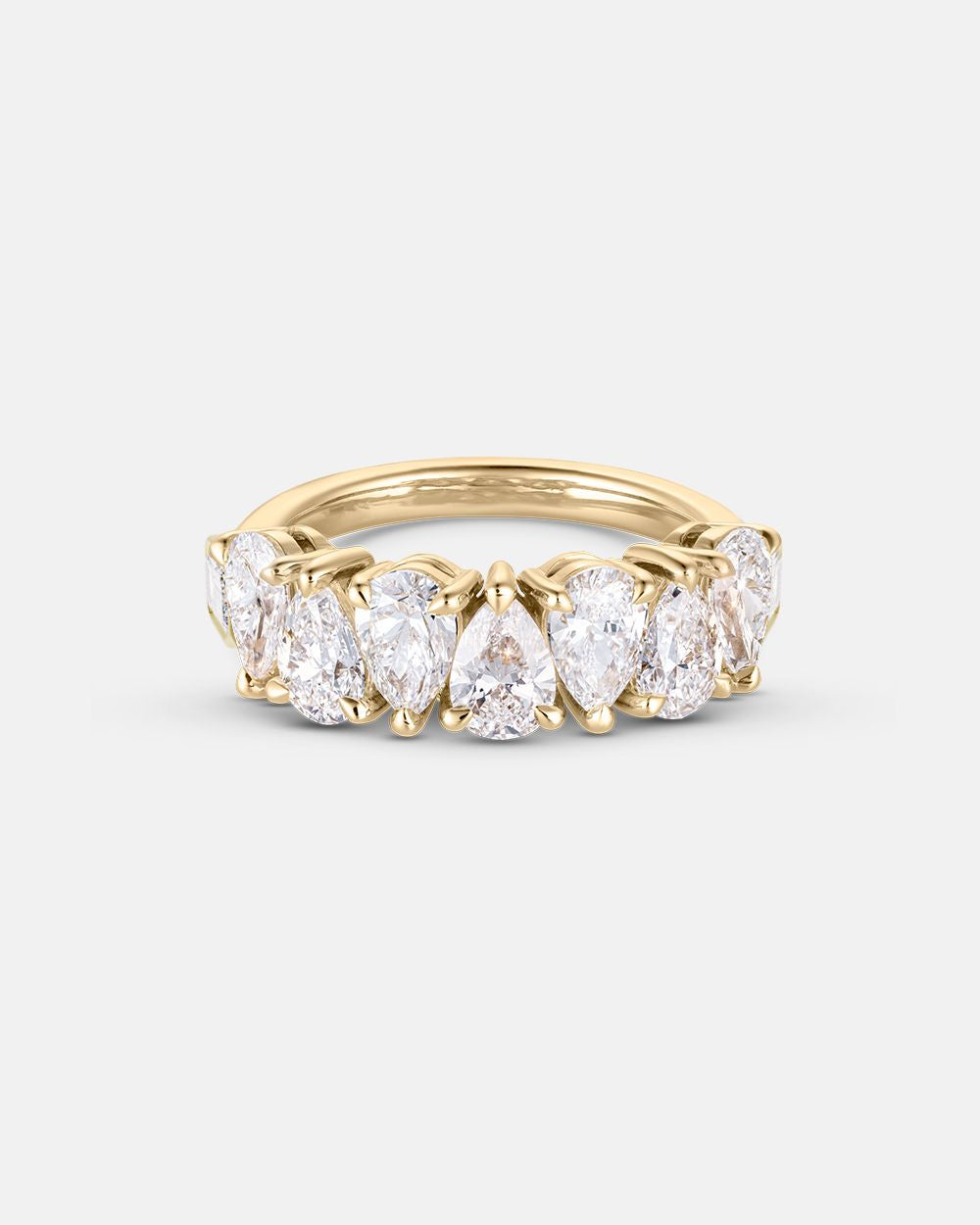 Kayla Pear Diamond Band
