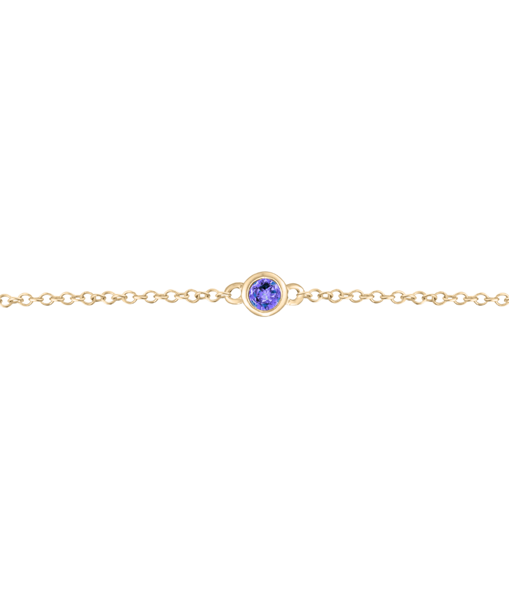 Linked For Life Birthstone Bracelet classajewellers