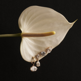 Sophia Large Pear Diamond Drop Earrings