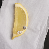 Halle Pear Diamond Studs