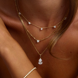 Petite Lab Grown Diamond Tennis Bracelet classajewellers