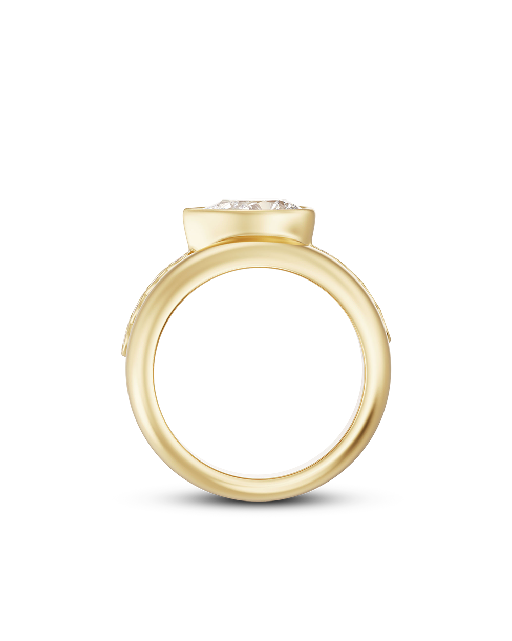 Margot 1.21ct East West Pear Diamond Ring