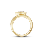 Margot 1.21ct East West Pear Diamond Ring