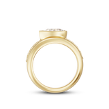 Margot 1.21ct East West Pear Diamond Ring