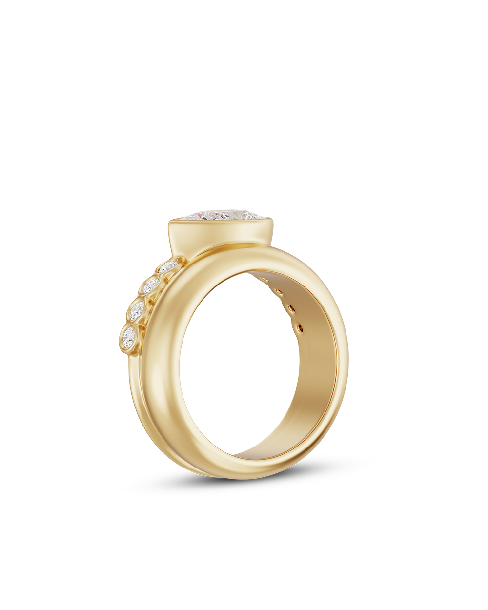 Margot 1.21ct East West Pear Diamond Ring