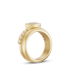 Margot 1.21ct East West Pear Diamond Ring