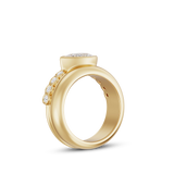 Margot 1.21ct East West Pear Diamond Ring