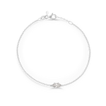 Marquise Solitaire Diamond Bracelet classajewellers
