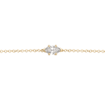 Marquise Solitaire Diamond Bracelet classajewellers