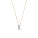 Marquise Solitaire Diamond Necklace classajewellers
