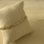Multicut Bezel Tennis Bracelet