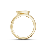 Muse 0.9ct East West Marquise Diamond Ring