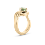 Naia Oval Parti Sapphire Ring