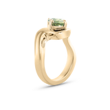 Naia Oval Parti Sapphire Ring