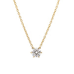 Round Solitaire Diamond Necklace - 0.50ct