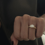 Noelle 2ct East West Oval Diamond Engagement Ring classajewellers