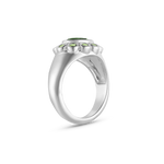 Ophelia Pinky Ring - Green Tourmaline classajewellers