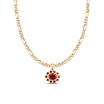 Ophelia Pendant - Garnet classajewellers