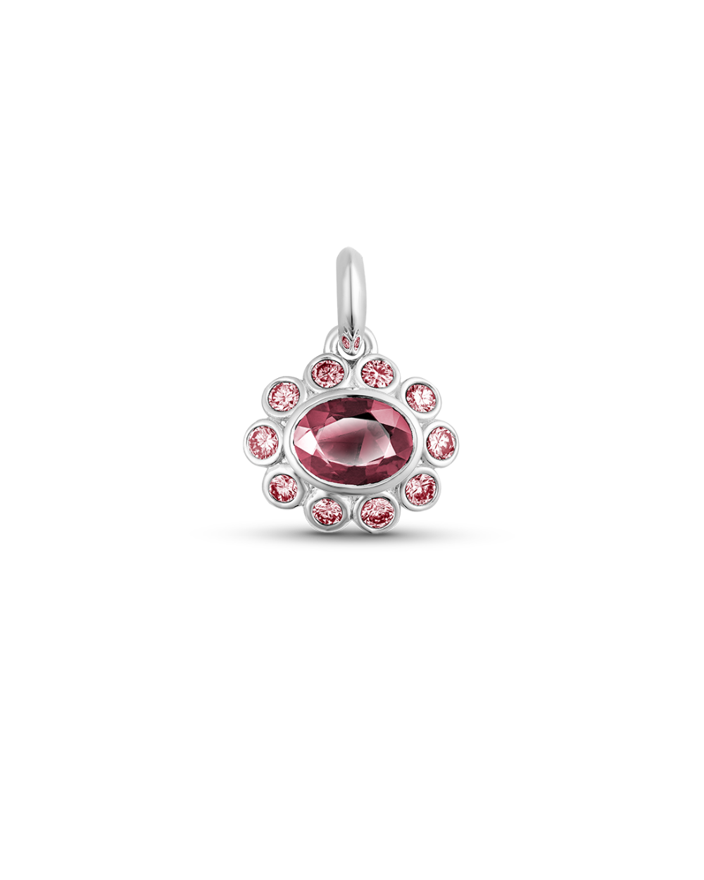 Ophelia Pendant - Pink Tourmaline classajewellers