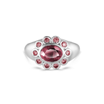 Ophelia Pinky Ring - Pink Tourmaline classajewellers