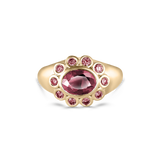 Ophelia Pinky Ring - Pink Tourmaline classajewellers