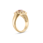 Ophelia Pinky Ring - Pink Tourmaline classajewellers
