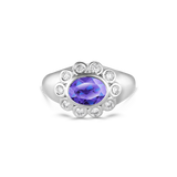 Ophelia Pinky Ring - Lab Grown Alexandrite