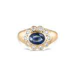 Ophelia Pinky Ring - Sapphire classajewellers