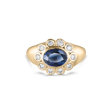 Ophelia Pinky Ring - Sapphire classajewellers